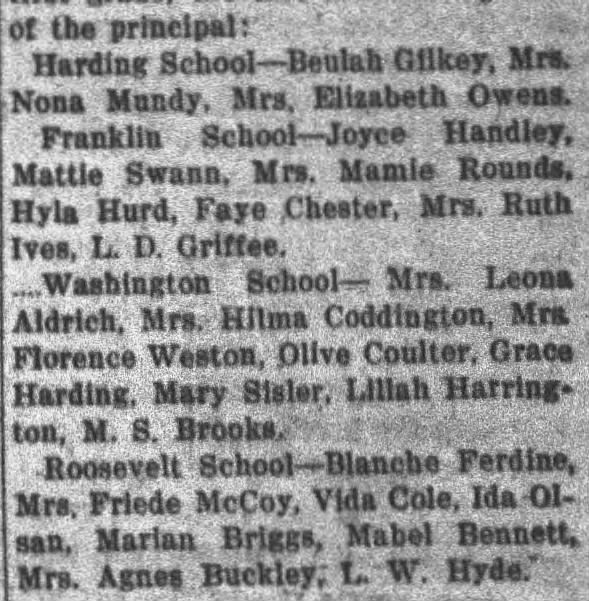 Corvallis Gazette Times Sept. 18, 1926